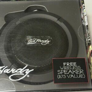 PreOwned Ed Hardy Bluetooth speaker- used once